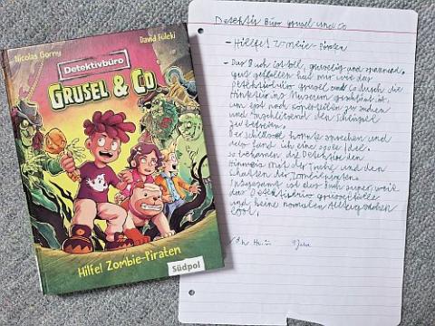 Buchbesprechung von H., 9 Jahre zu Detektivbüro Grusel und Co - Hilfe Zombie-Piraten